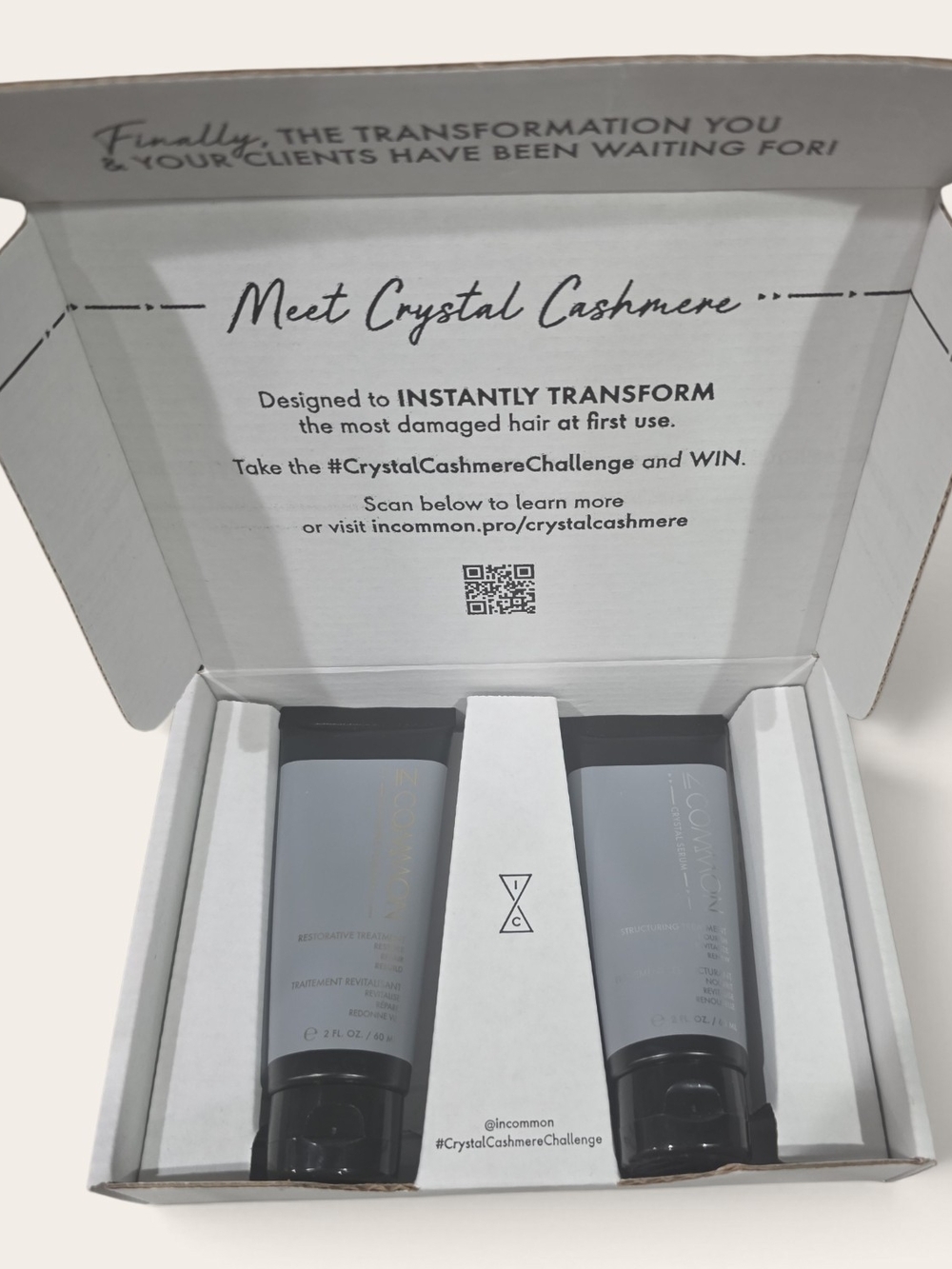 IN COMMON Crystal Cashmere At-Home Kit
